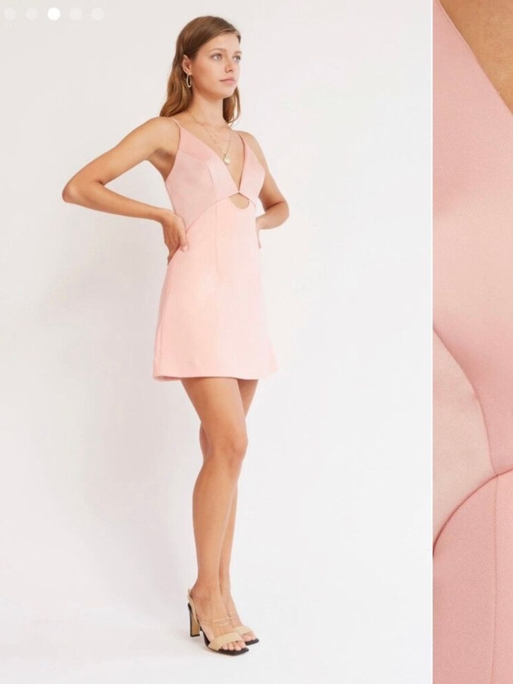 NWT Finders Keepers pink mini dress